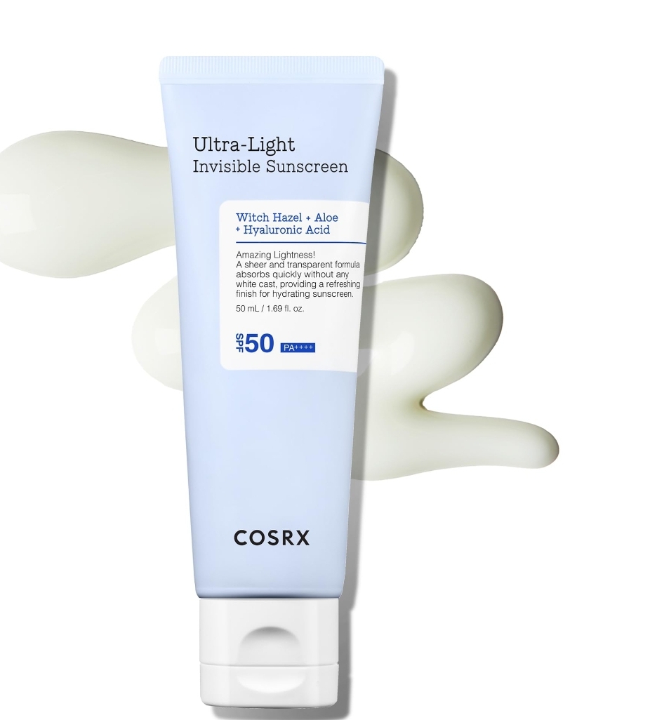 Cosrx Ultra-Light Invisible Sunscreen SPF50 PA++++